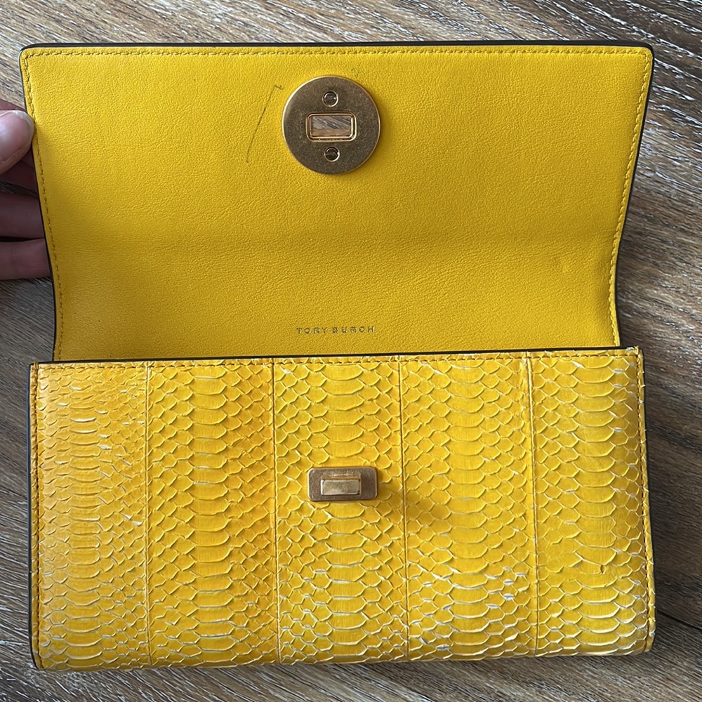 Tory Burch Kira Exotic Continental Wallet - Picture 11 of 16